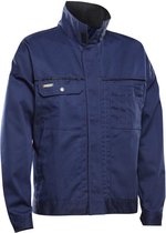Blåkläder 4041-1860 Jack ongevoerd (Uitlopend model) Marineblauw/Zwart maat L