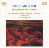 Shostakovich: Symphonies 5 & 9 / Ladislav Slovak