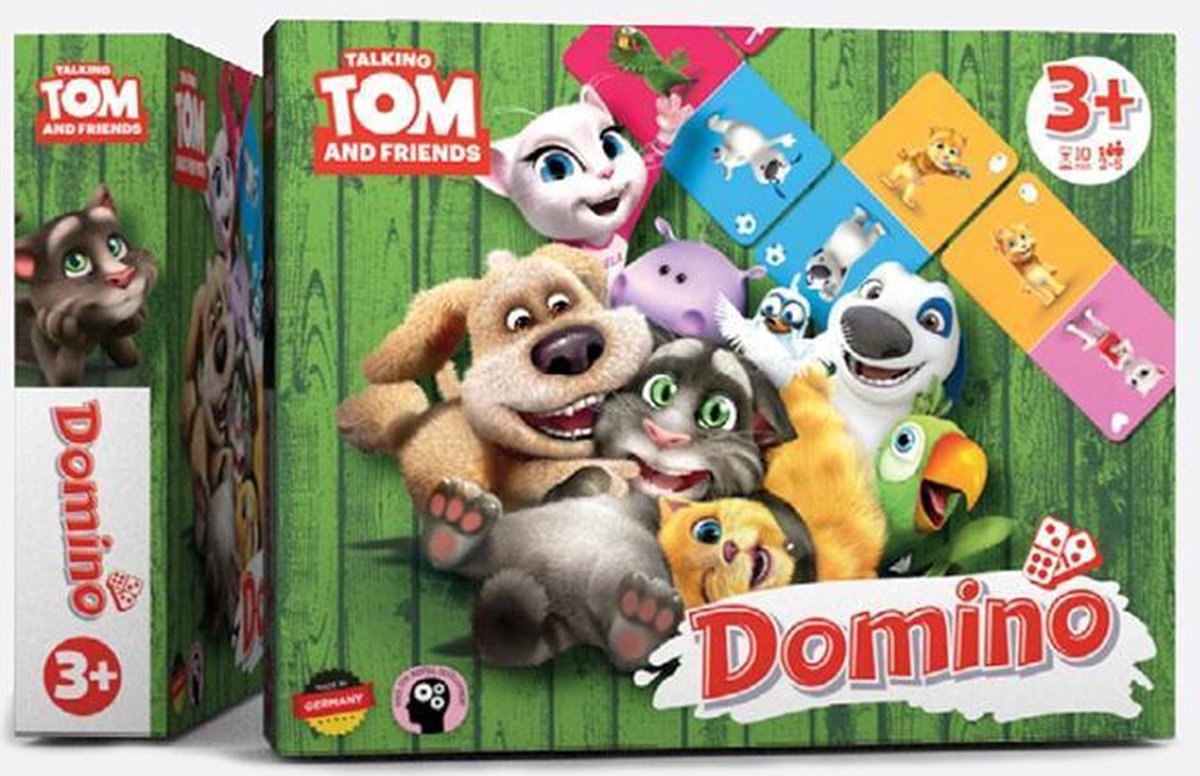 regio Wetenschap Discrimineren Talking Tom and Friends: Domino | Games | bol.com