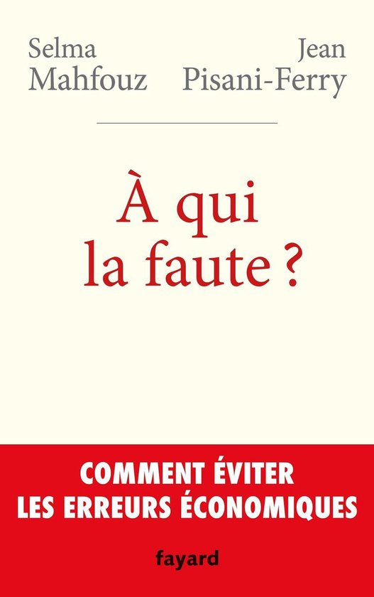 A qui la faute ? - cover