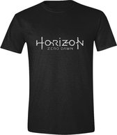 Horizon: Zero Dawn - Logo Men T-Shirt - Zwart - Maat S