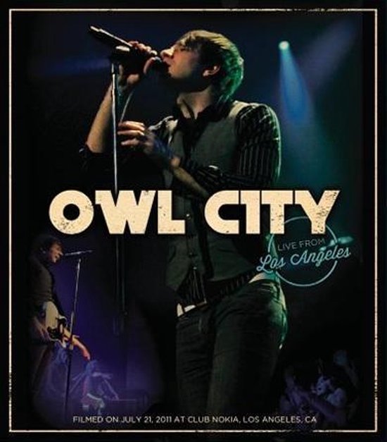 Cover van de film 'Owl City - Live From Los Angeles'