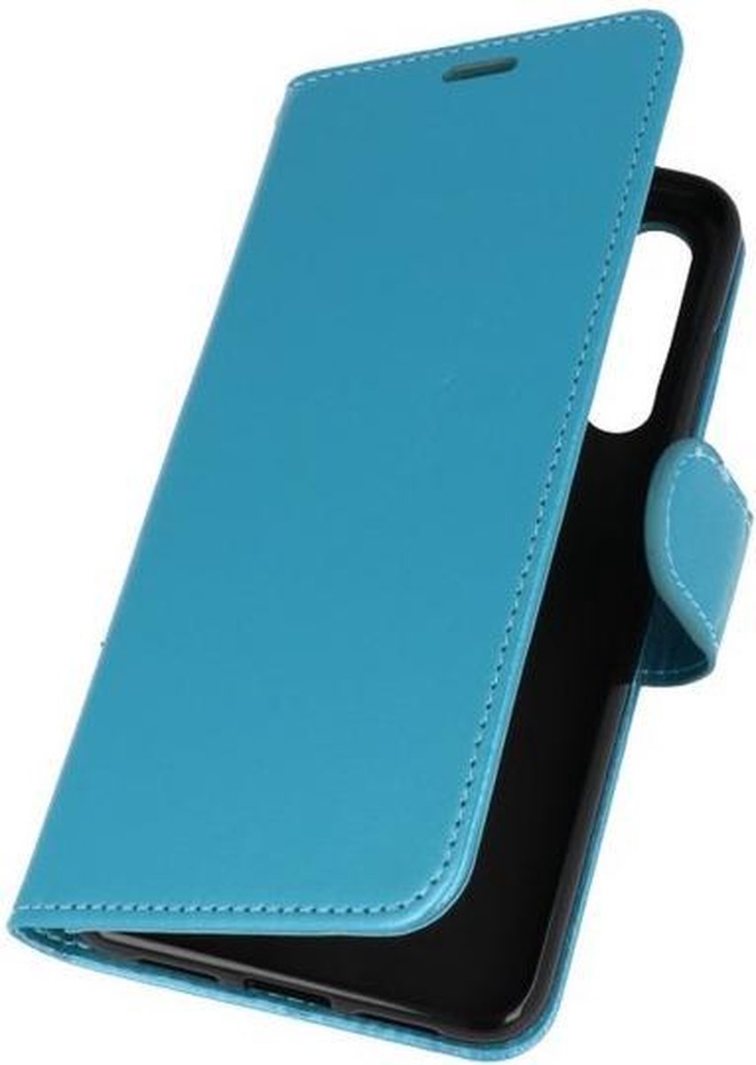 Turquoise Wallet Case Hoesje voor Huawei P20 Pro