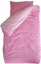 BINK Bedding Little Star dekbedovertrek Roze Ledikant (100x135 cm - geen sloop)