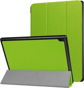 Lenovo Tab 4 10 Tri-Fold Book Case - Groen