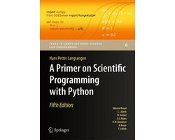 Omslag van Mathematics and Statistics (R0) - A Primer on Scientific Programming with Python