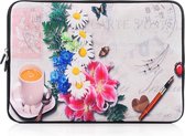 Laptop sleeve tot 13 inch met bloemen – Multicolour
