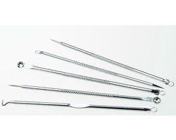 Set van 5 stuks Mee-eters verwijdereraars |Blackhead killer | Puistjes verwijderen|Comedonenlepels,…