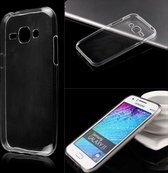 Samsung Galaxy J1 Ultra thin 0,3mm TPU Transparant case hoesje