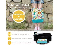 Print Your Waterproof and Washable Fabric With Desktop Inkjet Printer