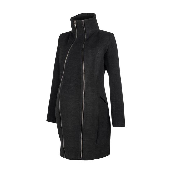 LOVE2WAIT Coat Double Zipper Anthracite XL
