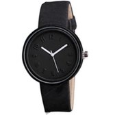 Horloge - Zwart - Canvas - 40 mm