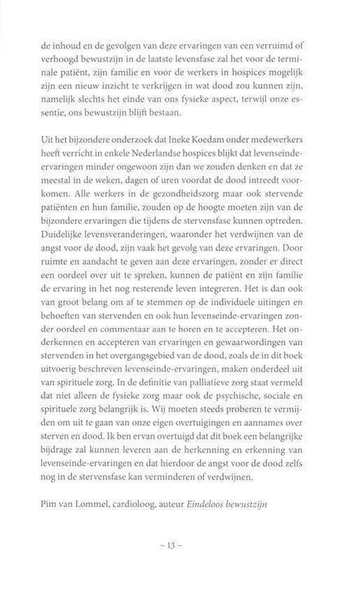 In het licht van sterven