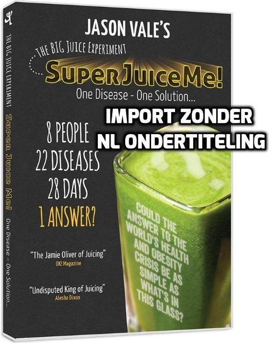 Jason Vale's Super Juice Me! Documentary [DVD] (Dvd) Dvd's