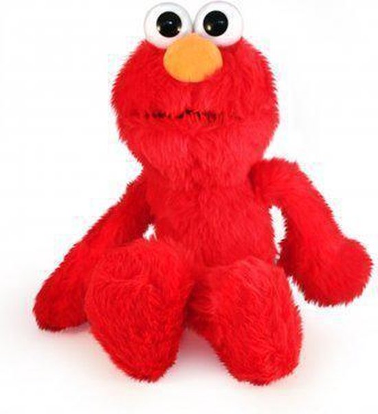 Kip Conciërge nauwelijks Sesamstraat knuffel Elmo | bol.com