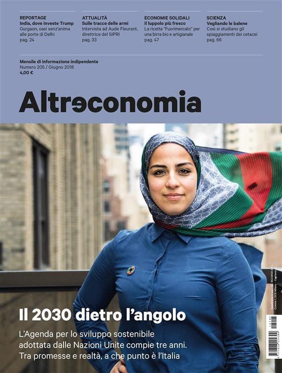 Altreconomia 205 - Giugno 2018 - cover