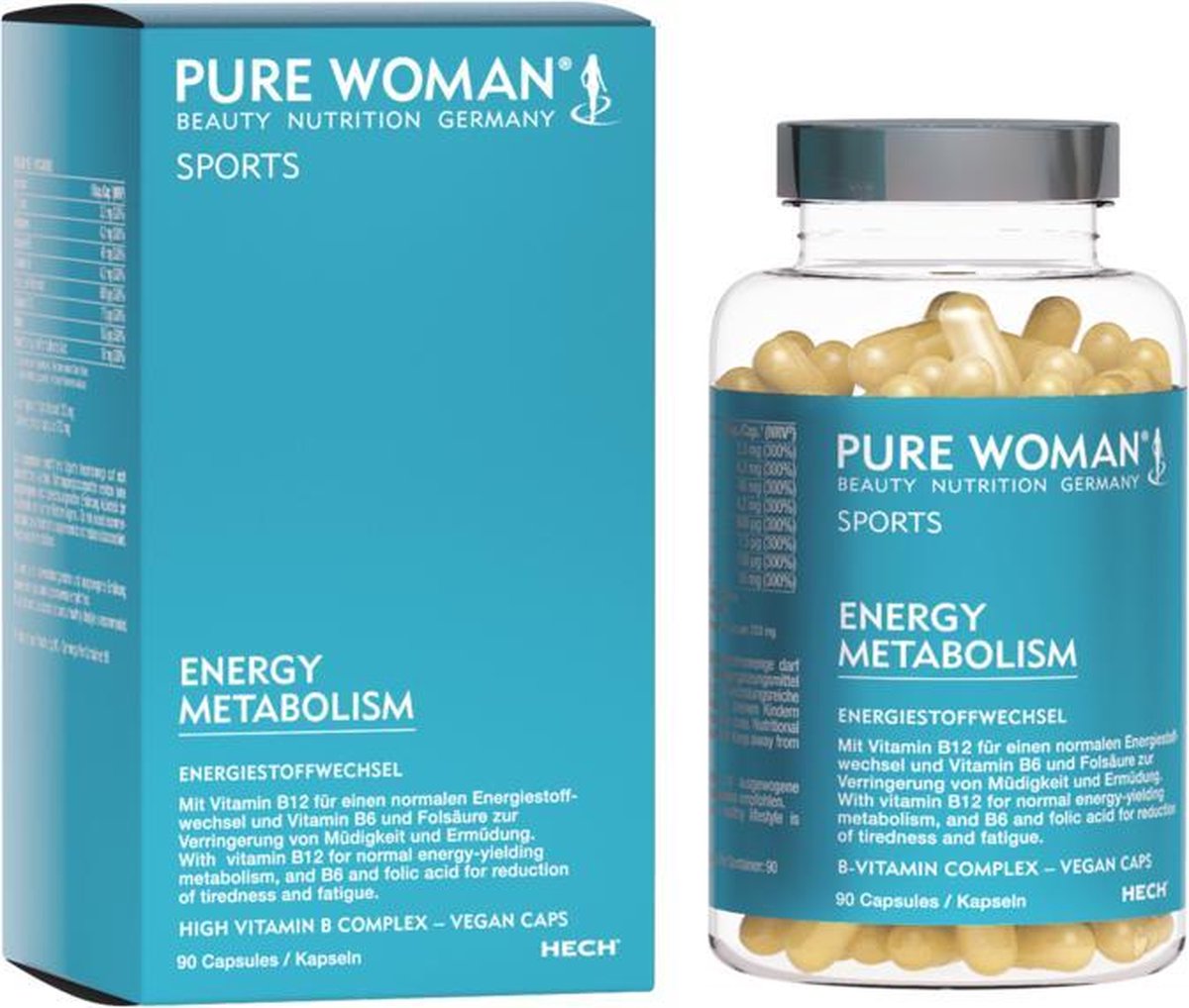 PURE WOMAN® SPORTS ENERGY METABOLISM (90 capsules)