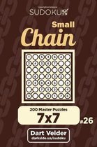 Small Chain Sudoku - 200 Master Puzzles 7x7 (Volume 26)