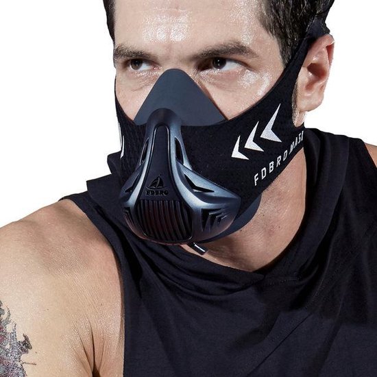 Regeringsverordening formeel huid FDBRO Sport Mask 3 - Sportmasker - Trainingsmasker - Medium | bol.com