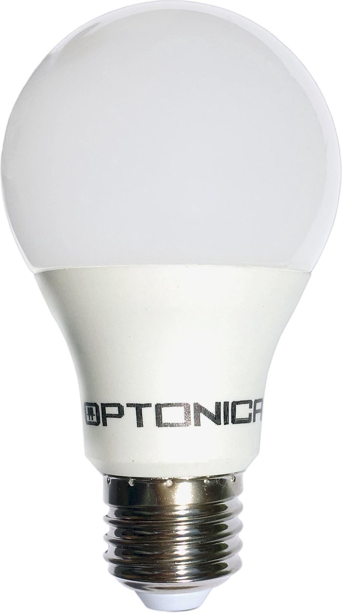 Optonica LED Kogellamp G45 E27 - 8W (vervangt 60W) - 710lm - 6000K Koel Wit - 230V - Ø45mm - Energiezuinig