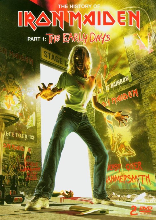 Cover van de film 'Iron Maiden - Early Days'