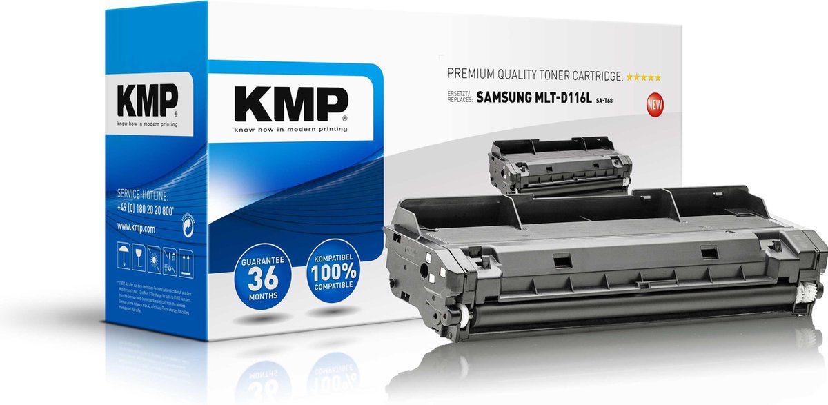 KMP SA-T68 3000pagina's Zwart