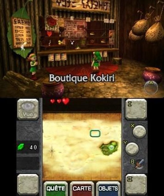 Nintendo The Legend of Zelda: Ocarina of Time 3D, 3DS Standaard Frans Nintendo 3DS - Nintendo