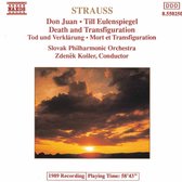 Slovak Philharmonic Orchestra - Strauss: Don Juan/Till Eulenspeigel/Tod (CD)