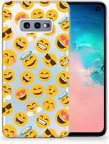 Geschikt voor Samsung Galaxy S10e TPU Hoesje Design Emoji