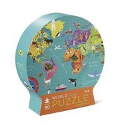 Round Shaped Box Puzzles/World