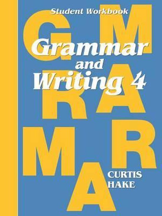 Grammar and Writing 4 - cover