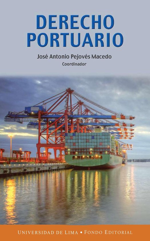 Derecho portuario - cover