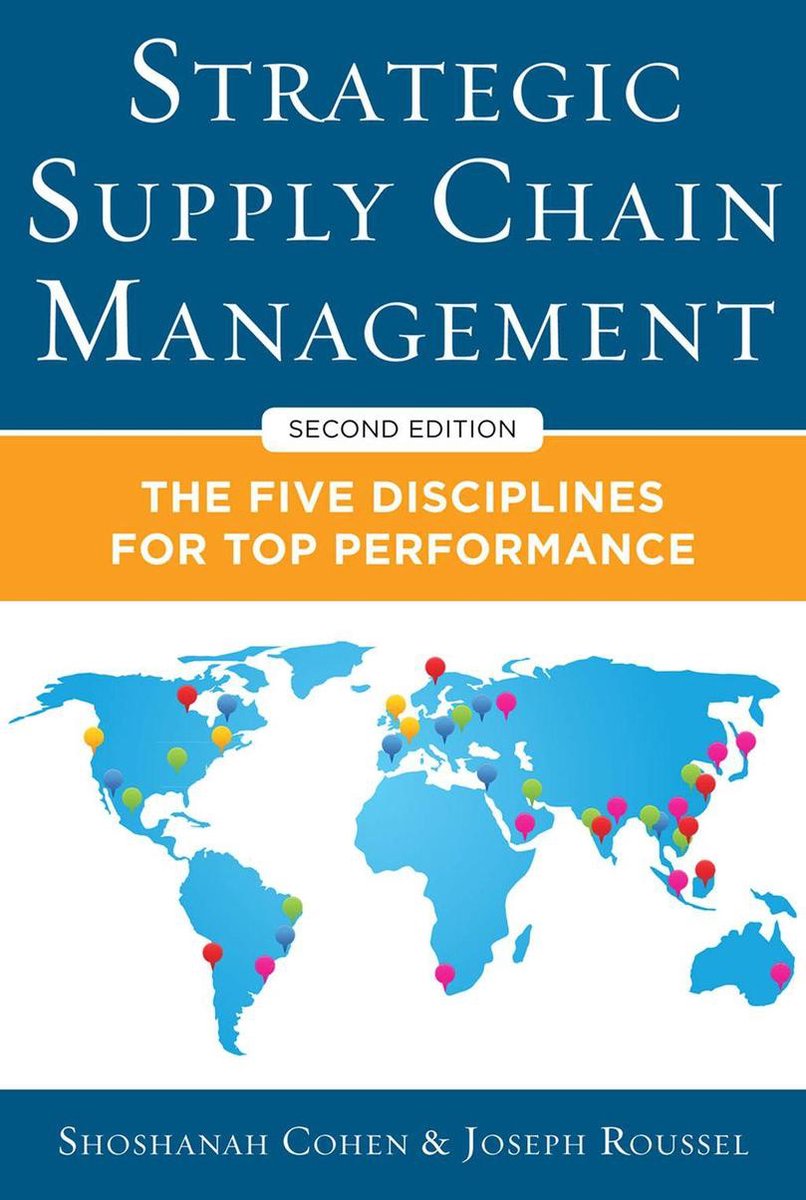 Omslag van Strategic Supply Chain Management: The Five Core Disciplines for Top Performance, Second Editon