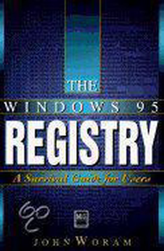 The Windows 95 Registry - cover