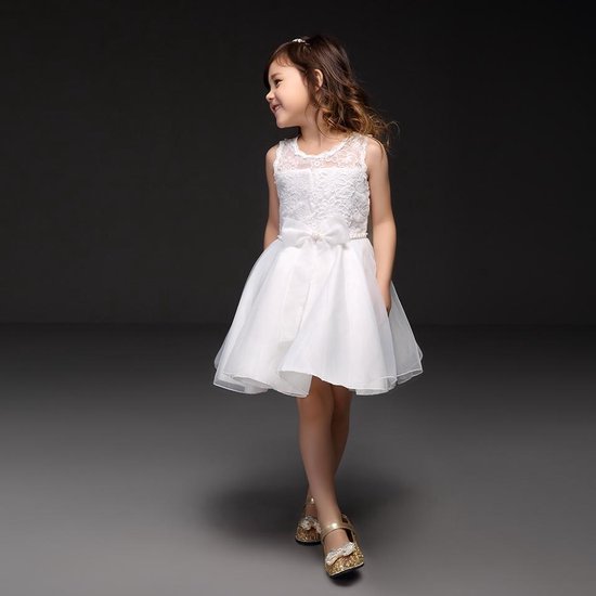 Bruidsmode Kinderen - Meisjes Feestjurk Anastacia - gebroken wit