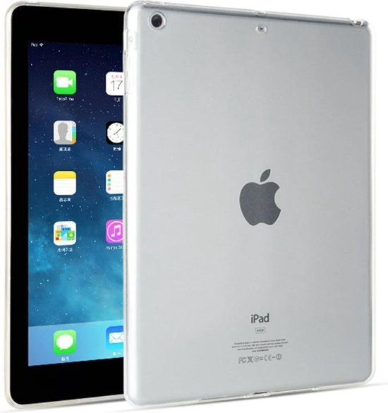 Apple iPad Mini 1 / 2 / 3 - Soft TPU Case Transparant (Siliconen Hoesje)  voor Tablet -... | bol.com