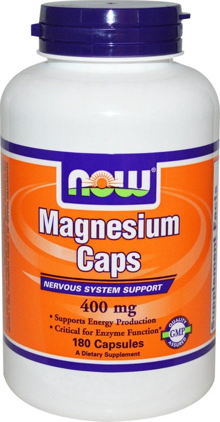 Magnesium Caps - 180 capsules | bol.com
