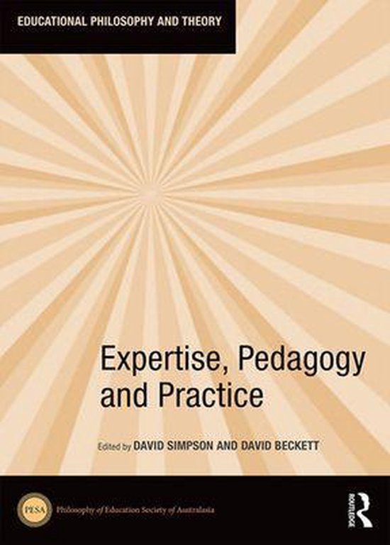 Educational Philosophy and Theory - Expertise, Pedagogy and  ... - cover