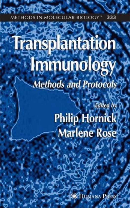 Transplantation Immunology - cover