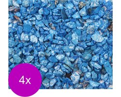 Vdl Aquariumgrind Ocean 1-6 Mm - Aquarium - Siergrind - 4 x 0.9 kg Blauw