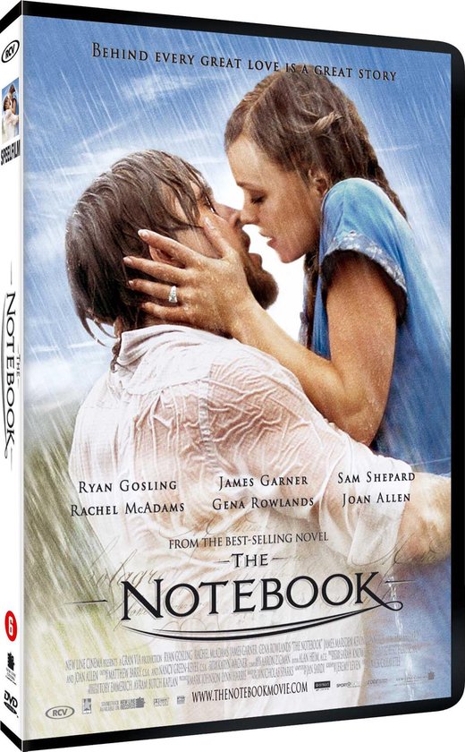Cover van de film 'The Notebook'