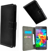 Geschikt voor Samsung Galaxy Grand Prime VE Wallet Bookcase hoesje Zwart