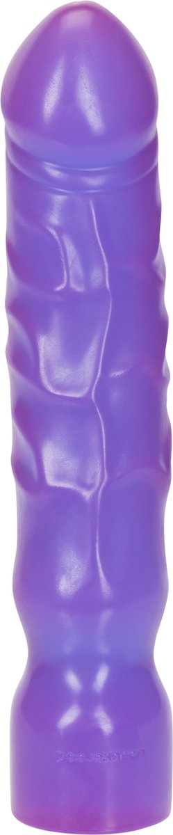 Goedkoopste Doc Johnson Crystal Jellies realistische dildo Big Boy Dong paars - 28,96 cm