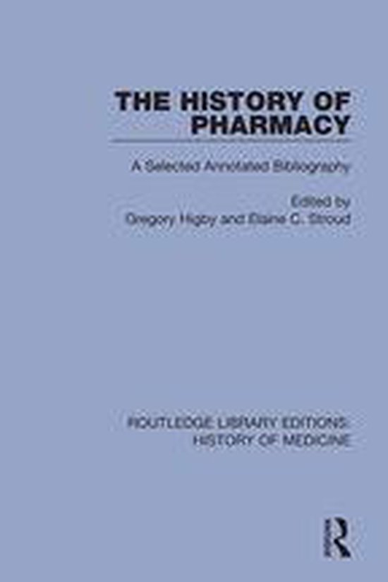 Routledge Library Editions: History of Medicine - The Histor ... - cover