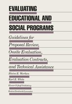 Evaluation in Education and Human Services- Evaluating Educational and Social Programs