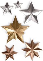 Sizzix Thinlits set by Tim Holtz, 6 stanzen, 3-D sterren