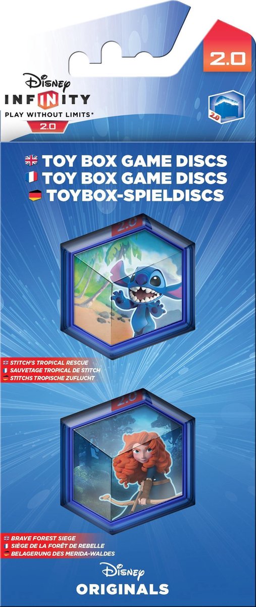 Disney Infinity 2.0 Toy Box Tinker Bell Power Disque De Jeu & carte