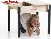 Kindertafel met speelgoedvak