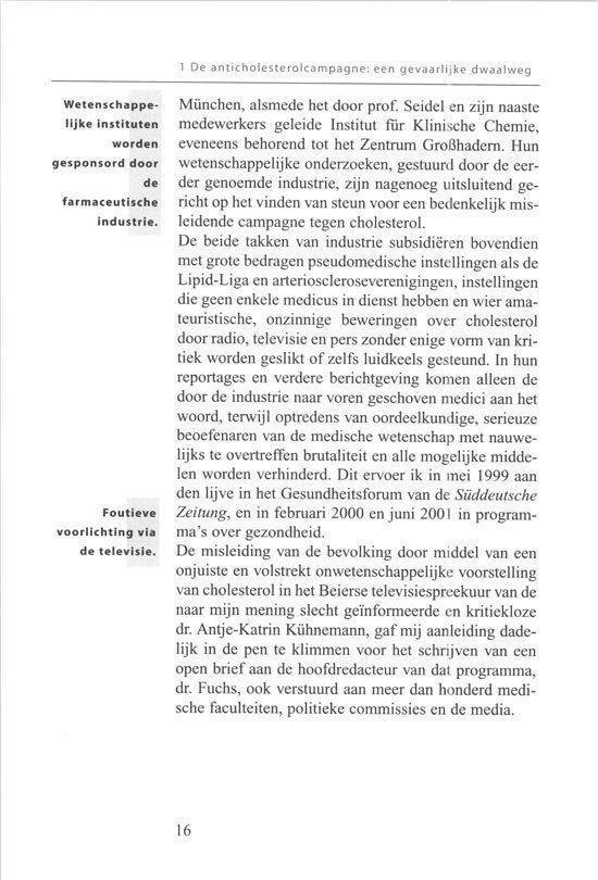 De cholesterol-leugen