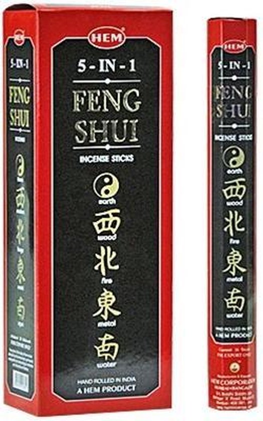 HEM Feng Shui 5-in-1 wierook - 6 pakjes